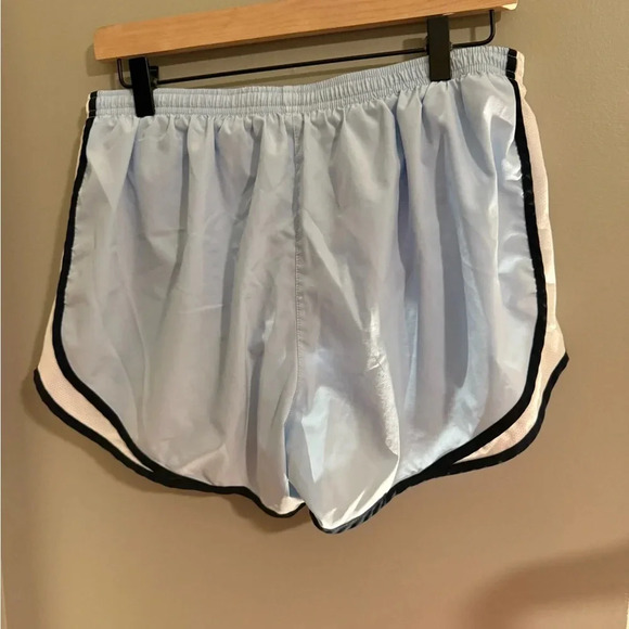 Nike Women's Light Blue Running Shorts - Picture 3 of 6